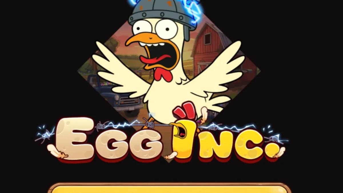 Egg Inc. স্লট গেমের রঙিন কার্টুনধর্মী খামার থিম এবং প্রতীকসমূহ