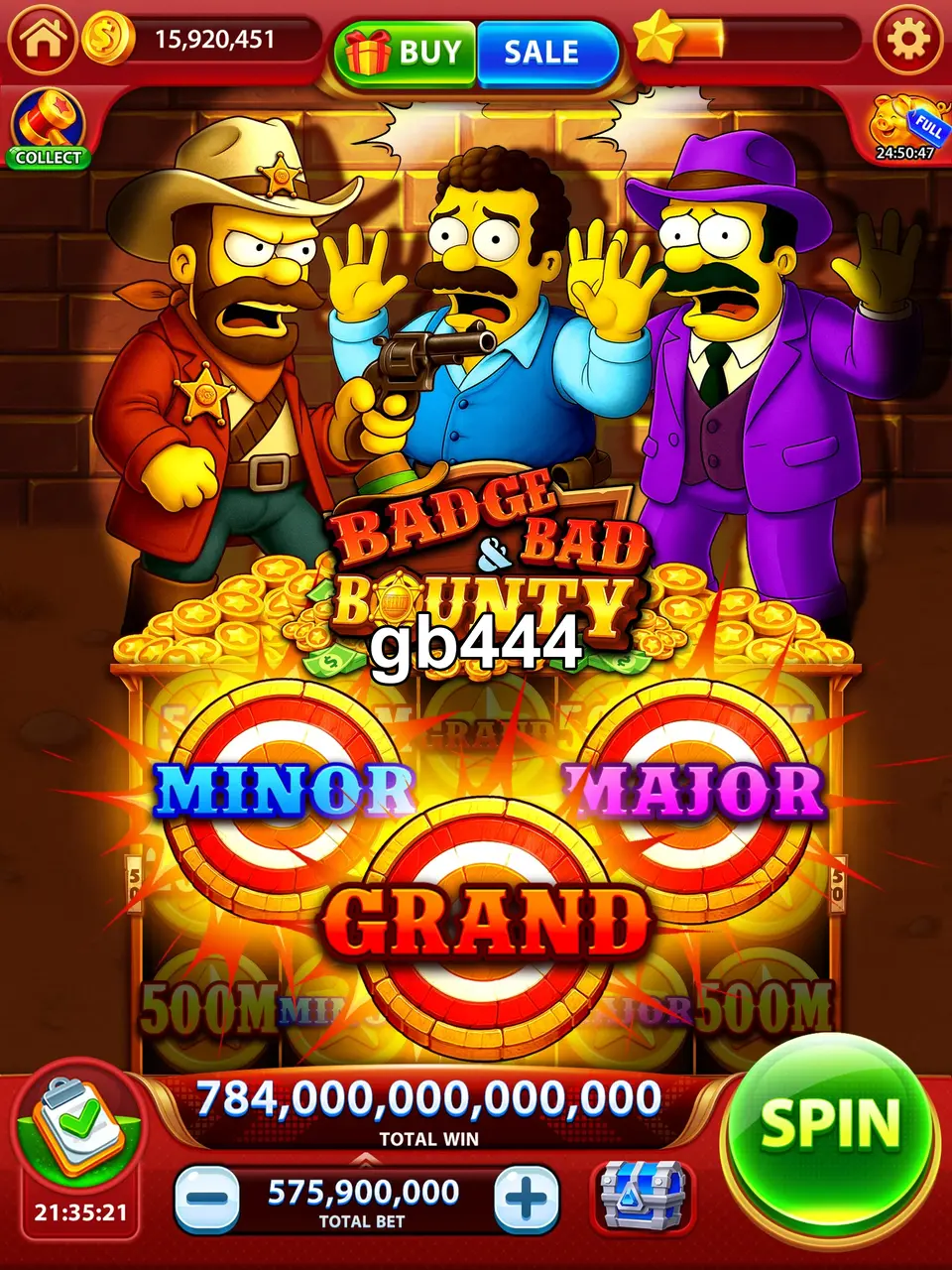gb444 লগইন